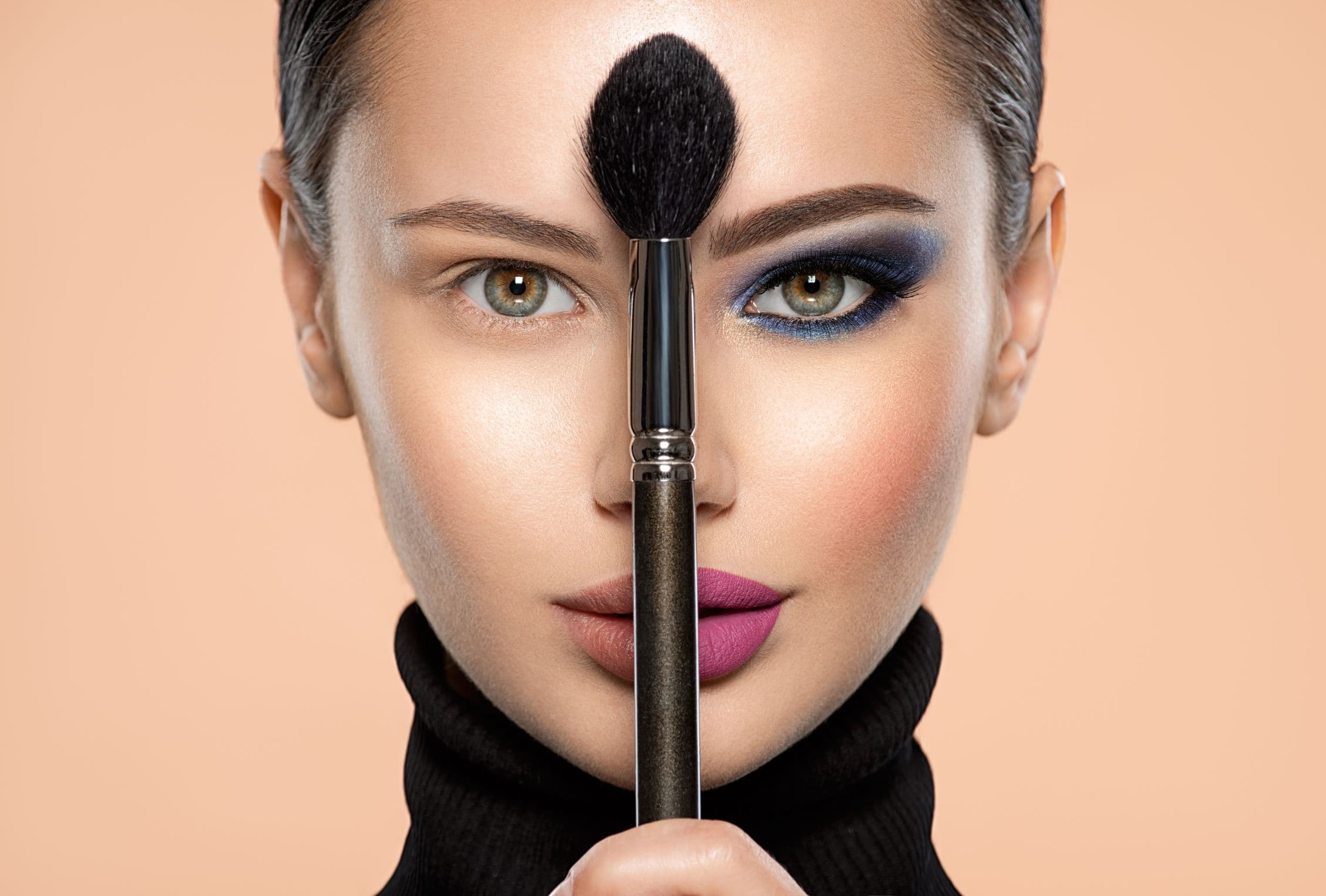 Mascara/Eye Shadow Study